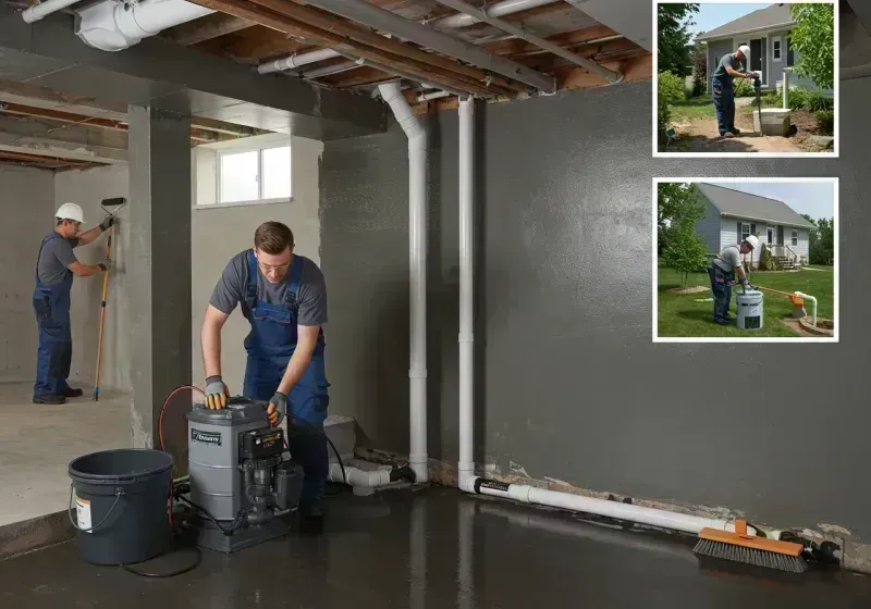 Basement Waterproofing and Flood Prevention process in Mount Sterling, IL